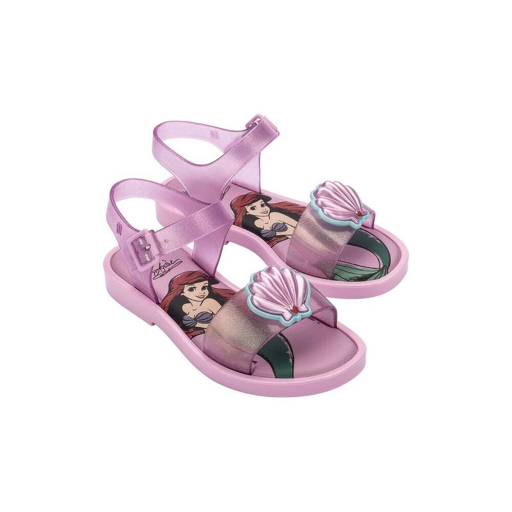 Mini Melissa Mar + Disney Kids Sandal, Pink